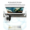 thumbnail image 2 of VIVIDSTORM-4K Movie Projector Screen Sound Transparent Perforated floor rising all white fabric 4k HD Ready Home/Movie Theatre work with Normal throw projector, VSDSTPWA150H, 2 of 6