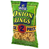Wise Onion Rings 4.75 Ounce Bag Pack of 3 by Wise