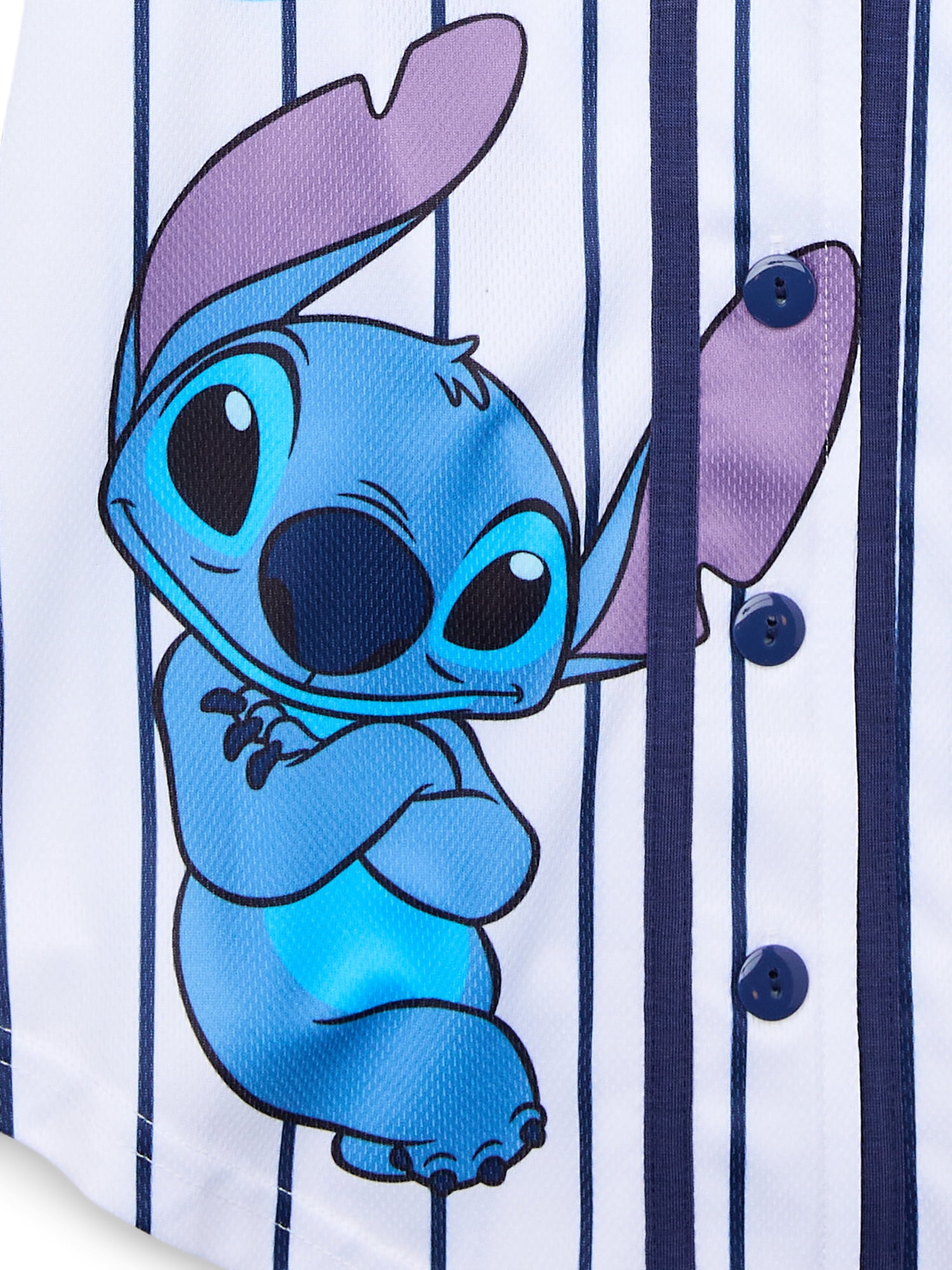 Lilo and Stitch Girls Graphic Baseball Jersey, Sizes 4-16