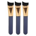 thumbnail image 2 of 3pcs Foundation Brush Soft Makeup Brush with Crescent Curved Head for Liquid Foundation BB Cream, 2 of 4