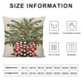 thumbnail image 5 of Nawypu  Christmas Decor Pillow Covers Decorative Throw Pillowcase for Winter Xmas Holiday Home Decor for Sofa Couch Christmas Tree Snowman Gloves Deer, 5 of 5