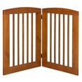 thumbnail image 1 of Ruffluv 253606 2 Panel Large Expansion Pet Gate, Chestnut - 36 x 48 x 0.75 in., 1 of 1