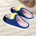 thumbnail image 3 of Pantuflas Con Punta Cerrada Trump Felpa Cómodas Y Creativas para Hombres Mujeres, 3 of 9