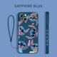thumbnail image 1 of Funda de Disney Stitch The Baby para Apple iPhone 14, 13, 12, 11 Pro Max, mini, XS, XR, X, 8, 7, 6S, 6 Plus, funda de teléfono líquida con cuerda izquierda Fivean unisex, 1 of 2