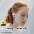 thumbnail image 3 of TOZO A1 Mini Earbuds Wireless Bluetooth Headphones, 32H, AI Noise Cancelling Mic, Stereo Bass, Clear Calls, Lightweight IPX5 Waterproof, App 32EQ, White, 3 of 10