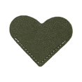 thumbnail image 2 of Tnobhg Heart Bookmark Creative Shape Fine Texture Wear Resistant Decorative Faux Leather Love Heart Corner Bookmark, 2 of 8