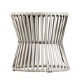 thumbnail image 3 of Meubles Melilani Table d'Appoint Extérieure en Osier Rond Gris, 3 of 3
