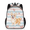 Bronze, variant on Jiaoprinted Soccer Ball Backpack, Lightweight Casual Daypack with Chest Strap & Water Bottle Pockets, Rainbow Paint Splashes Sports Travel Bag for Work