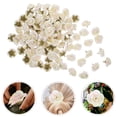thumbnail image 4 of Guiyong 100pcs Fake Rose Flower Heads Mini Artificial Crafts Making Flower Heads DIY Supplies, 4 of 6