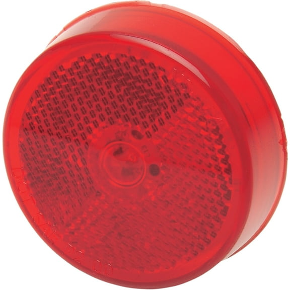 LED Trailer Lights - Red - Round 3in. - Gasket