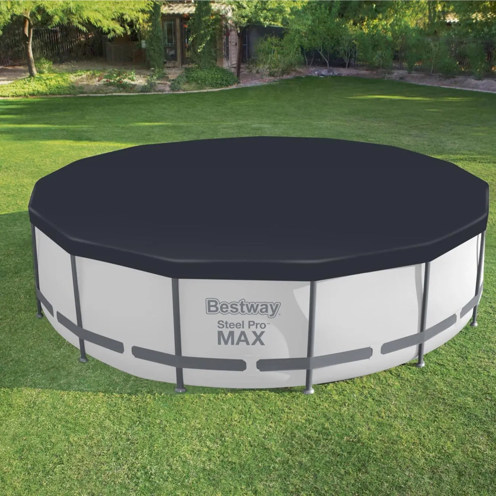 Bestway Flowclear 15' Pool Cover for Above Ground Frame Pools (Cover Only)