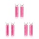thumbnail image 1 of Guardurnaity Hair Root Fluffy Clip Bangs Hairstyling Peluquería Horquillas Lazy Tube Sleeping Reutilizable Rulos lavables 2PCS Rose Red Type1 NO1, 1 of 6