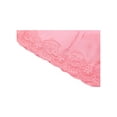 thumbnail image 5 of INSPIRE CHIC Women Satin V Neck Floral Lace Trim Sleepwear Nightgown Pajama Slip Dress Pink-lace XL, 5 of 6