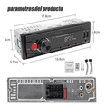 thumbnail image 5 of Auto Estereo Bluetooth Mp3 Radio Manos Libres Aux Fm Sd Usb Negro, 5 of 5