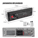 thumbnail image 5 of Auto Estereo Bluetooth Mp3 Radio Manos Libres Aux Fm Sd Usb Negro, 5 of 5