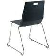 thumbnail image 3 of Luvraflex Stack Chair With Black Polypropylene Back - Seat, Chrome Frame, 3 of 5