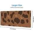 thumbnail image 3 of Leopard Gaming Mouse Pad Large Mouse Pad (31.5x11.8 Inch) Non-Slip Rubber Base Large Desk Mat Desk Protector for Home Office Gaming Work, 3 of 6