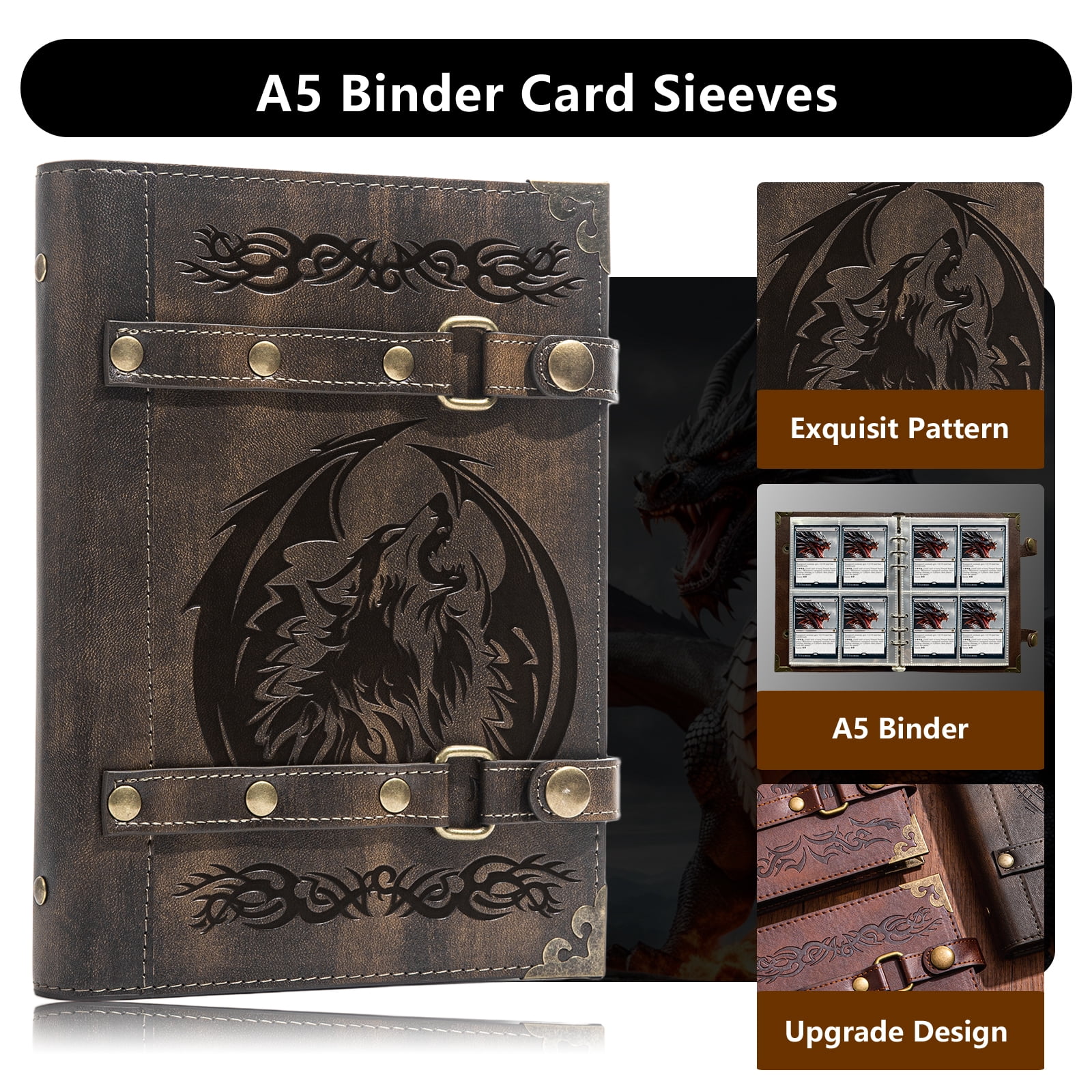 card binder collections est 2017 Foalgo Trading Binder, Card Collection Album Folder with 540 Side Loading Pockets, 9 Pocket Trading Card Album Folder for TGC,MTG, Baseball Cards, Yugioh(Green) : Toys & Games Sewn construction for active use Greeting Card Binder | FREE