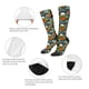 thumbnail image 3 of Fotbe Balls Calcetas Divertidas Estampadas para Hombre y Mujer, Calcetas de Algodón hasta la Rodilla para Caminar, Correr, Enfermería y Embarazo, 3 of 6