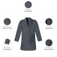 thumbnail image 3 of Panda Uniform lab coat women and doctor coat | white lab coat & Medical Lab coat, 3 of 5