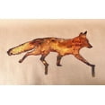 thumbnail image 4 of Adornos de patio enchufables para exteriores de hierro forjado de zorro, ventana hueca de animal, decoración de jardín de metal, tarjeta creativa, 4 of 5