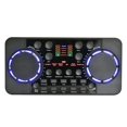 thumbnail image 2 of Langgg V300 USB External Sound Card PC Voice Change Audio Mixer Mobile Phone Sound Effects Black Computer Blue-Tooth Pairing Multifunctional for Phone PC, 2 of 9