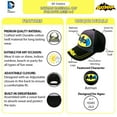 thumbnail image 6 of DC Comics Boys' Super Hero Baseball Cap - 3D Superman, Batman, Justice League Hat (2T-7), 6 of 7