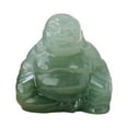 thumbnail image 5 of CxhicLuv Crystal Carved Laughing Buddha, Green Aventurine Feng Shui Figurine for Wealth & Prosperity, Home & Office Decoration, Positive Energy Statue for Family & Business, 5 of 5
