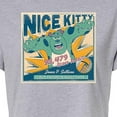 thumbnail image 3 of Monsters Inc. - Nice Kitty  - Juniors Cropped Cotton Blend T-Shirt, 3 of 5