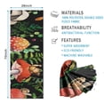 thumbnail image 2 of Red Mushroom Snail Black Pattern Hot Yoga Mat Towel Non Slip for Hot Yoga - Quick-Drying Yoga Mat Cover with 4 Corner Pockets with Travel Bag - Hot Yoga Towel Non Slip 70"x26", 2 of 6