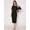 Black, variant on DressBerry Women's Solid Mini Co-Ord Dress Sleeveless Calf Length Buttoned Beach Party All Purpose Summer Wear Midi Dress