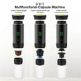 thumbnail image 2 of 3 in 1 Mini Wireless Electric Portable Espresso Coffee Machine White, 2 of 5