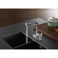 thumbnail image 2 of Kingston Brass LS2711CTL Continental Single-Handle 1-Hole Deck Mount Pull-Out Sprayer Kitchen Faucet in Polished Chrome, 2 of 6