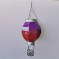 thumbnail image 5 of Metal Solar Powered Hot Air Balloon - Colorful, Reusable, Outdoor - for Festival, Party, Garden Decoration, 5 of 5