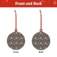 thumbnail image 2 of Zufioo Animal Paw Print Large Acrylic Christmas Ornaments, Suitable for Christmas Tree Christmas Holiday Party Pendant Decorations-Round Shape, 2 of 7