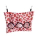 thumbnail image 2 of Alimentador de conejos, bolsas de colgantes, superficie impermeable, ligera, fácil de limpiar con 2 hebillas de Metal, práctico saco de tela Fresa Talla L Gloria Comedero de heno para conejos, 2 of 9