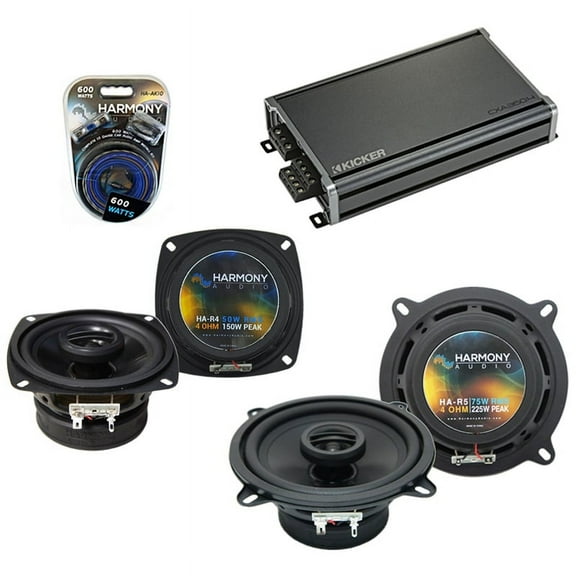 Fits Toyota Corolla 1988-1993 Factory Speaker Upgrade Harmony R4 R5 & CXA360.4