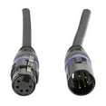 thumbnail image 2 of Accu-Cable 100-foot DMX Cable, 5-pin male to 5-pin female connection, 2 of 2