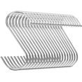 thumbnail image 1 of Emoly Paquete De 20 Ganchos En S De Alta Resistencia Ganchos Para Colgar En Forma De S De Acero Inoxidable Perchas Para Cocina Baño Dormitorio Y Oficina Plata, 1 of 5