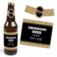 thumbnail image 5 of Big Dot of Happiness Happy Retirement - Retirement Party Decorations for Women and Men - 6 Beer Bottle Label Stickers and 1 Carrier, 5 of 6