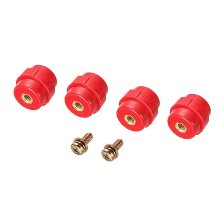 

Insulator 4pcs SM30 High Strength Standoff Insulators with M8 Screw for Power Distribution Cabinet