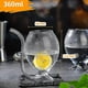thumbnail image 2 of Vasos para cócteles Port Sippers, copas de vino de vampiro de 360 ml, juego de 2 vasos grandes creativos transparentes para beber martini, 2 of 3