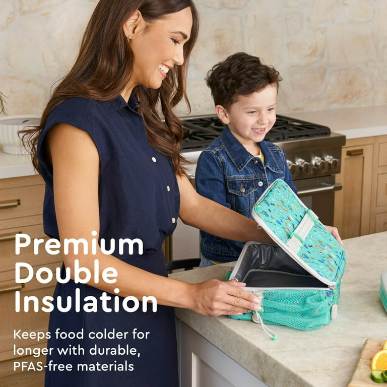 bentgo Kids Insulated Lunch Bag Bug Buddies (BGPTBAG-BUG