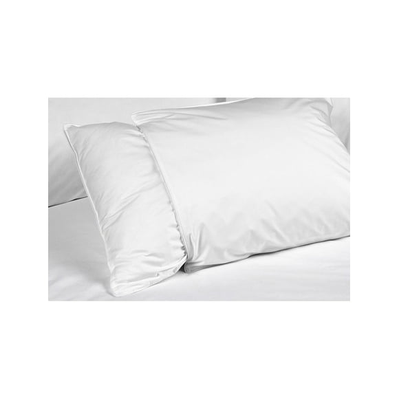 Housses d'Oreiller à Fermeture Éclair 20"x28 Pouces Format STANDARD, Siliconisées, Anti-Eau et Anti-Punaises de Lit, Hypoallergéniques, Lot de 4