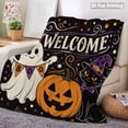 thumbnail image 4 of Halloween Blanket 39.4x27.6in Flannel Throw Halloween Themed for Couch Bedroom Decor by OVFUIZ, 4 of 8