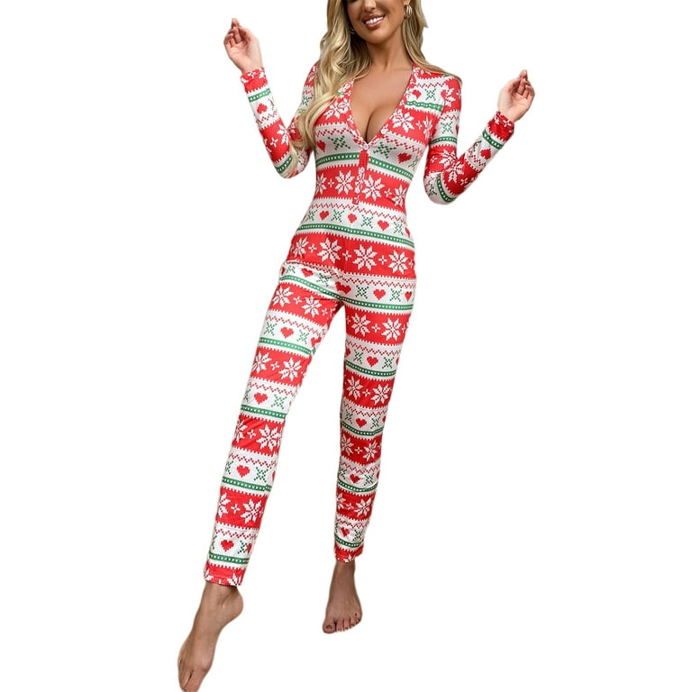 Christmas pajama overalls sales