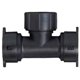 thumbnail image 1 of Drip Irrigation Tee Orbit, 1/2 pulgada, 1 paquete (paquete de 12), 1 of 3