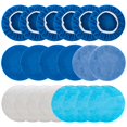 thumbnail image 1 of Kit de 20 Almohadillas de Pulido para Auto THINKWORK para Pulidora de 25 cm, 1 of 9