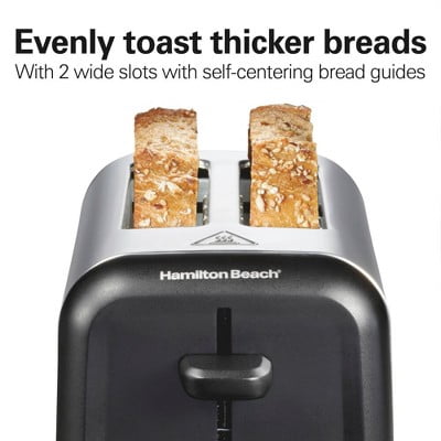 Compact Toaster Black