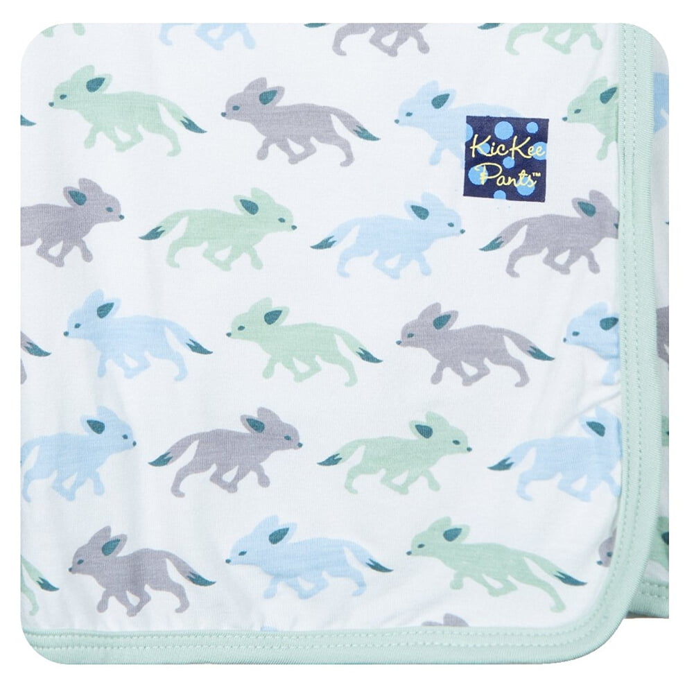 KicKee Pants Little Girls Print Ruffle Toddler Blanket ...
